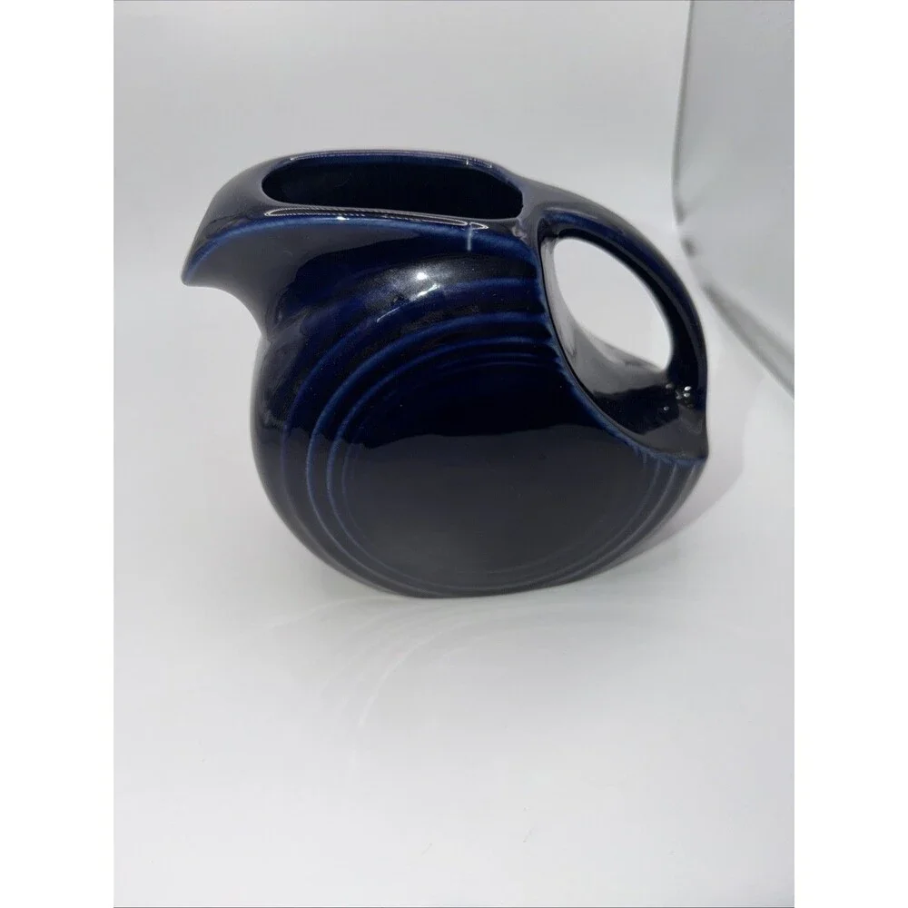 FIESTA Cobalt Large Disk PITCHER 6” FIESTAWARE Homer Laughlin